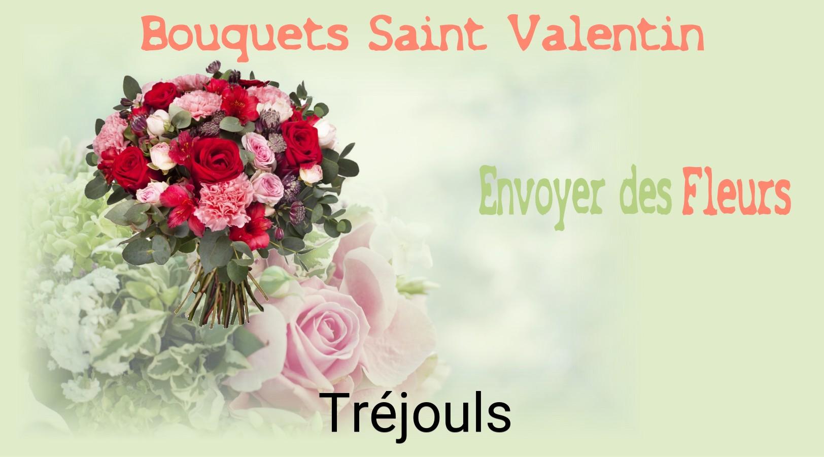 Roses de Saint-Valentin livrées à Tréjouls
